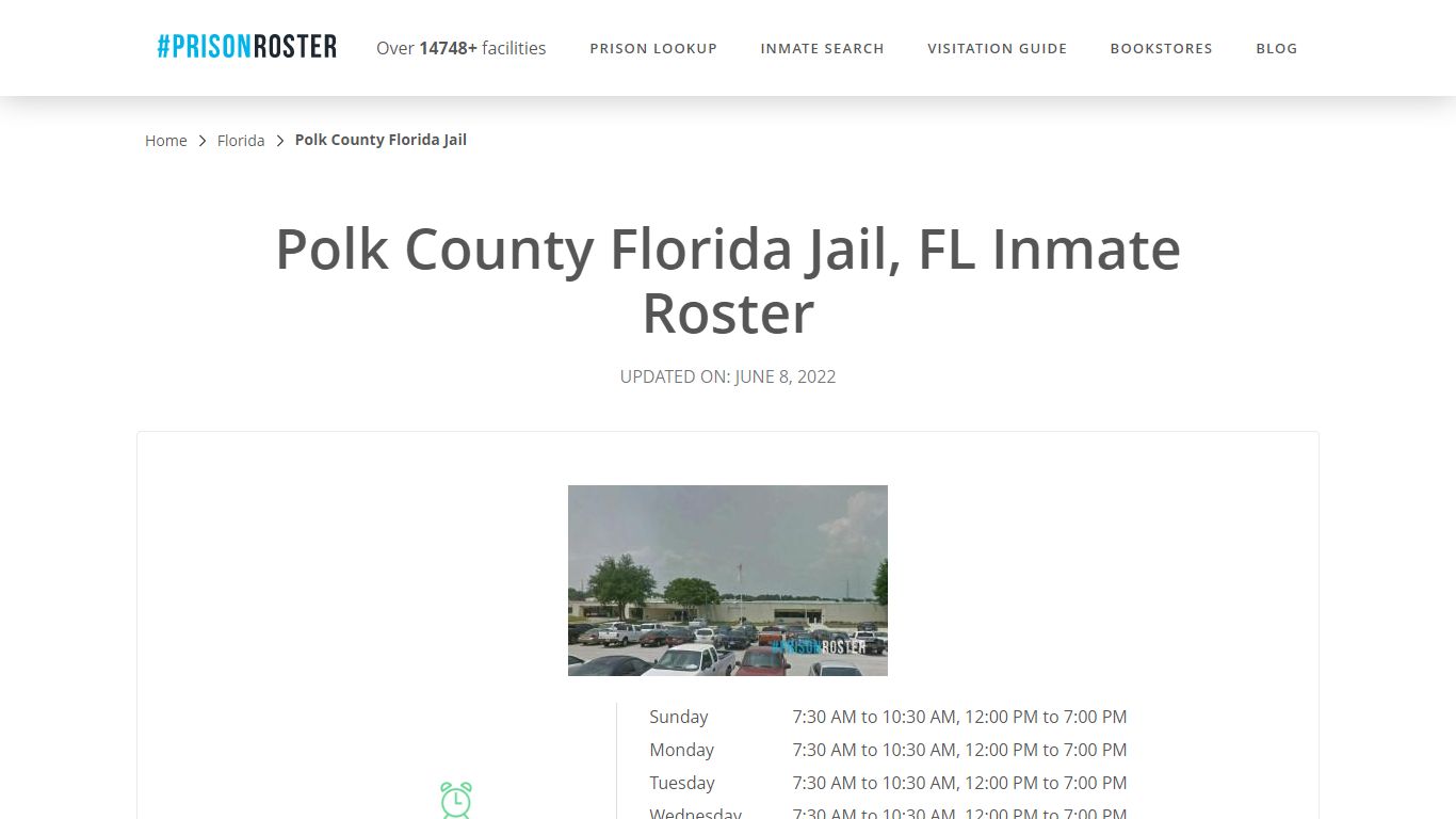 Polk County Florida Jail, FL Inmate Roster